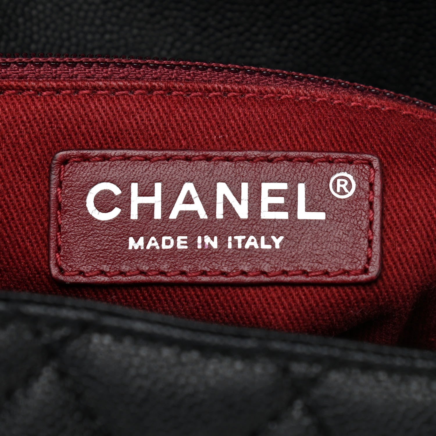 Chanel Caviar Quilted Medium Coco Handle Flap Black 6 of 12