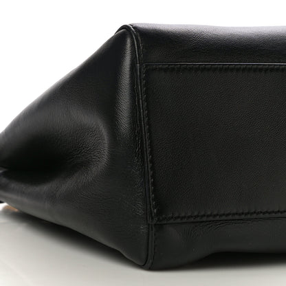 Fendi Nappa Mini Peekaboo Iconic Satchel Black 10 of 14