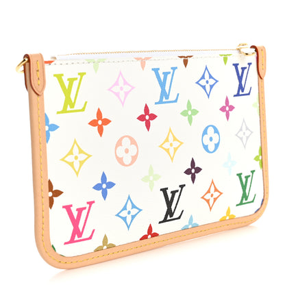 Louis Vuitton LV x TM Monogram Multicolor Carryall PM Pochette White 3 of 6