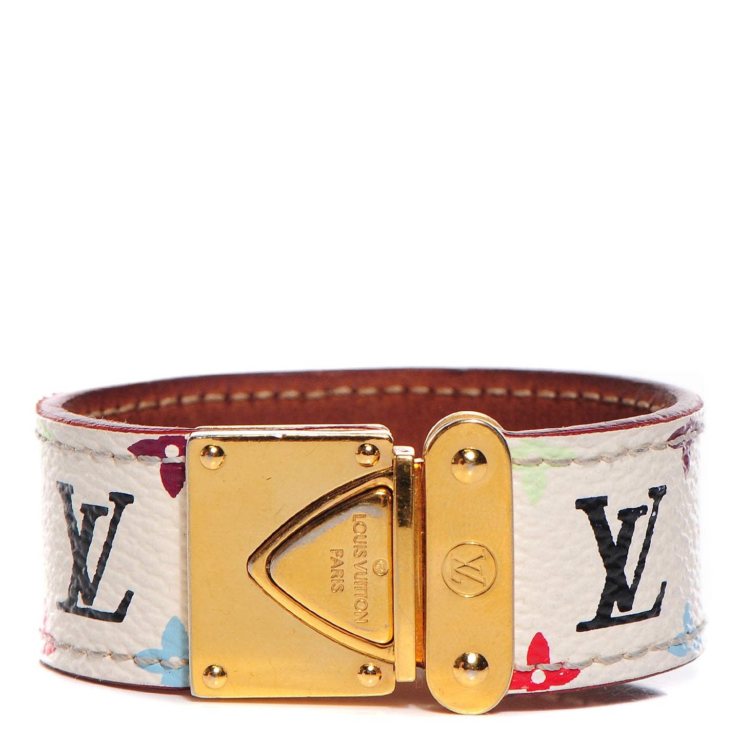 Monogram Multicolor Koala Bracelet S White