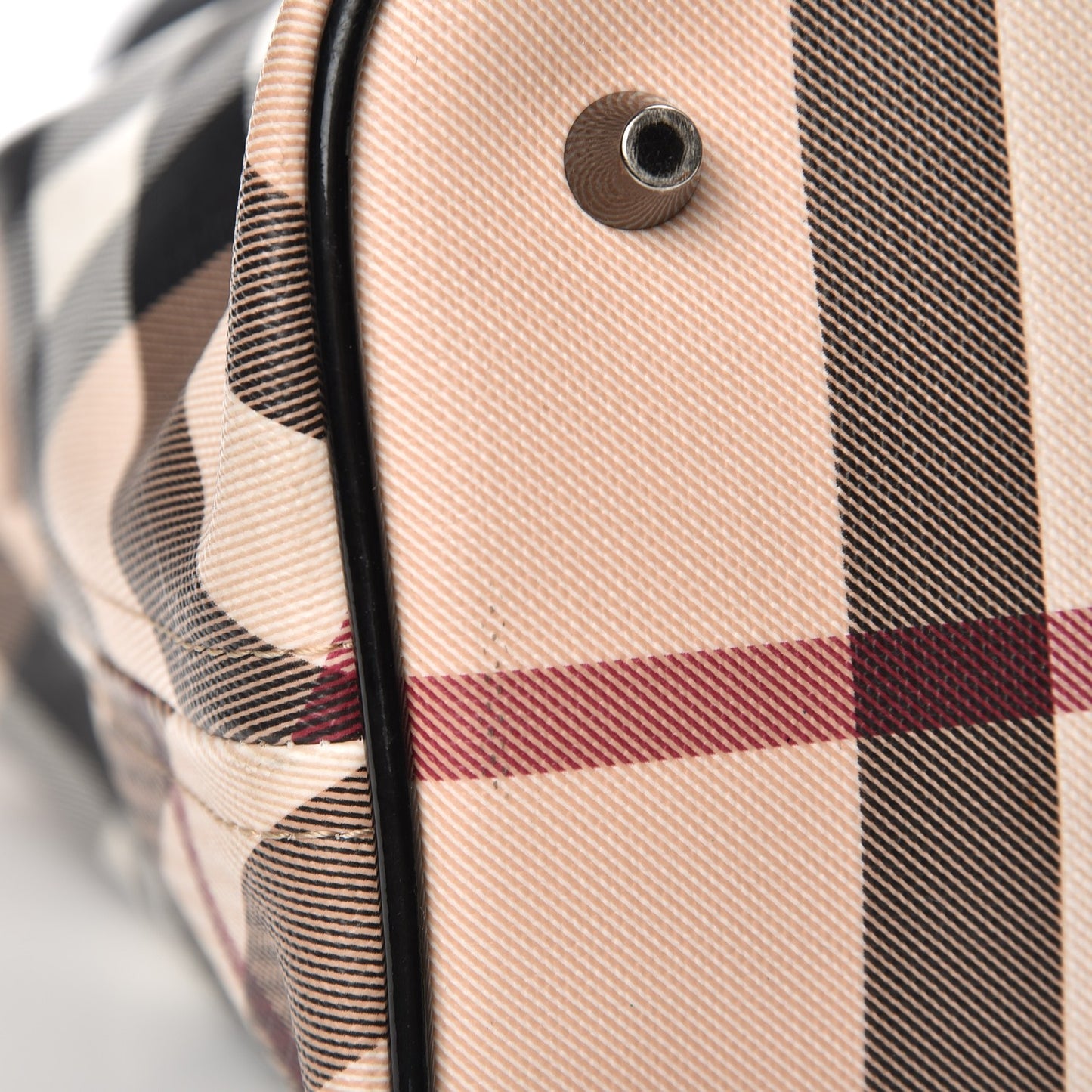 Supernova Check Regent Tote Black