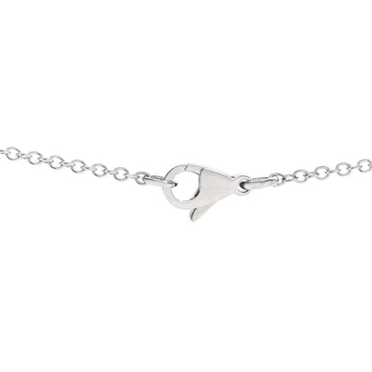 Chanel 18K White Gold Diamond Cultured Pearl Plume De Chanel Necklace 5 of 8