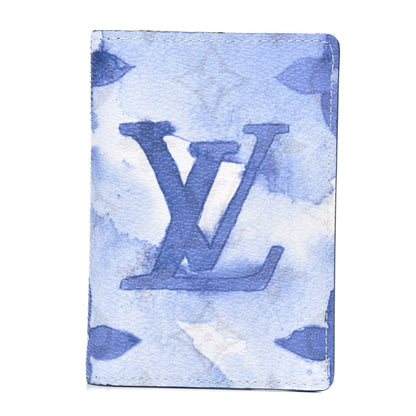 Louis Vuitton Monogram Watercolor Pocket Organizer Blue 1 of 6