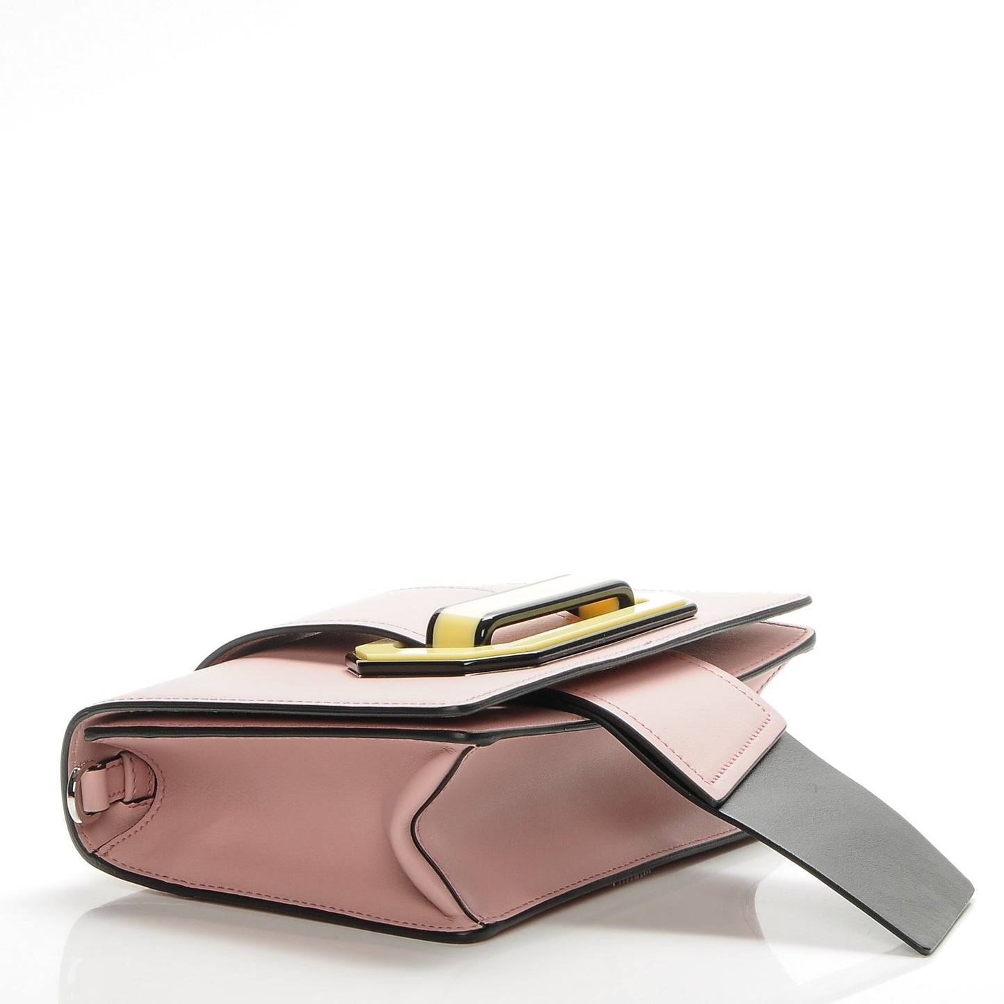 City Calf Plex Ribbon Bag Pesco Giallo