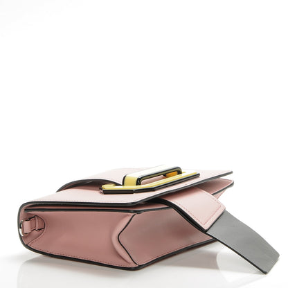 Prada City Calf Plex Ribbon Bag Pesco Giallo 4 of 6