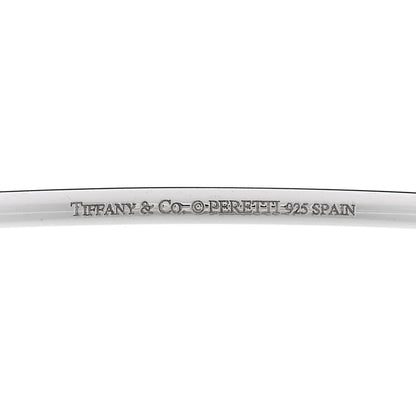 Tiffany Sterling Silver Elsa Peretti Open Heart Bangle Bracelet 3 of 3