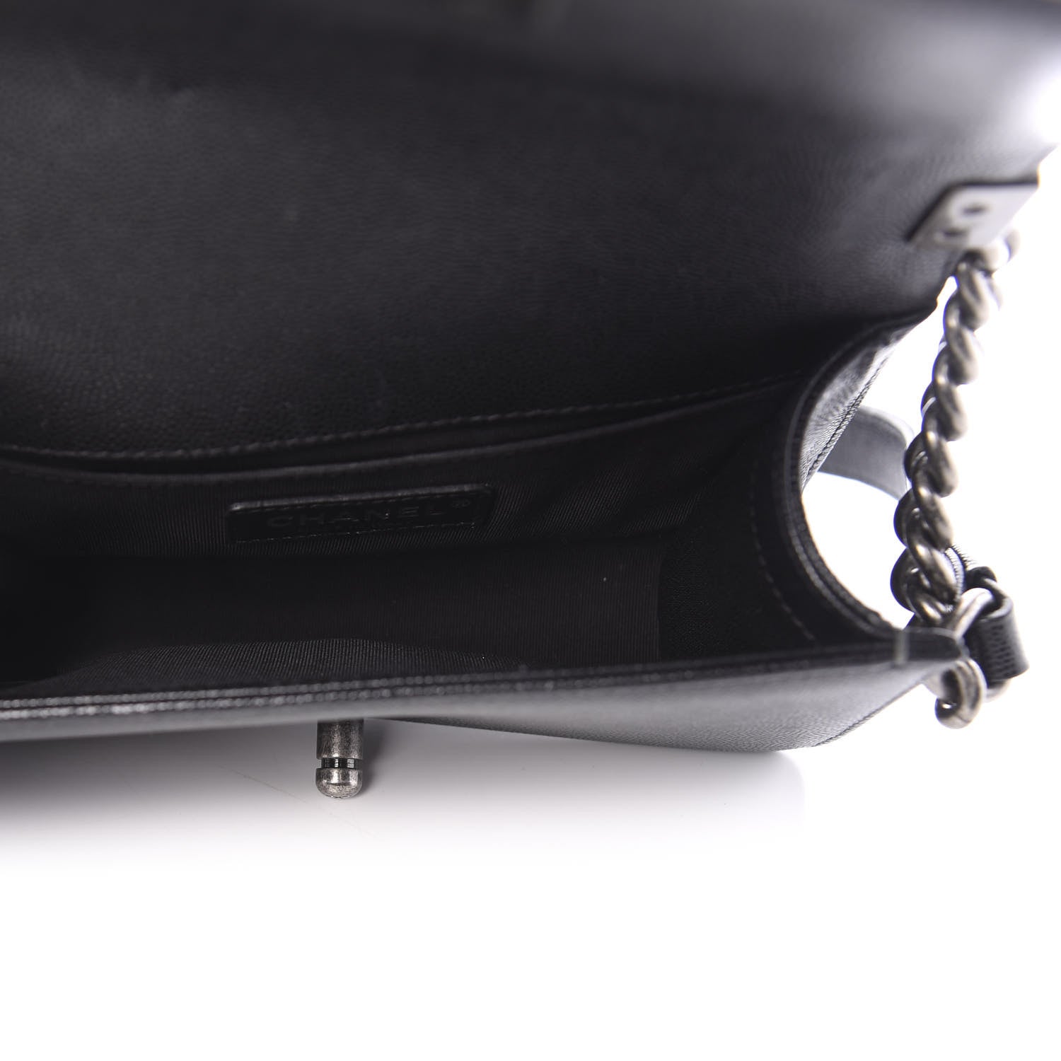 Chanel Caviar Quilted Small Boy Flap Black 8 of 21