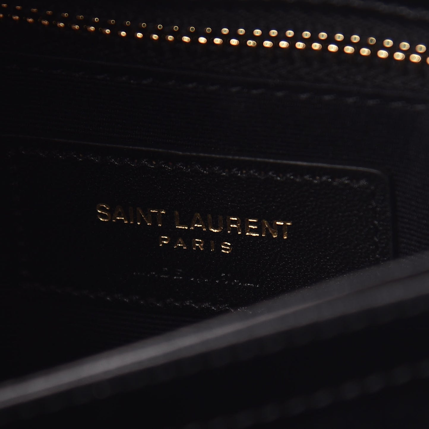 Calfskin Y Quilted Monogram Toy Loulou Crossbody Bag Black