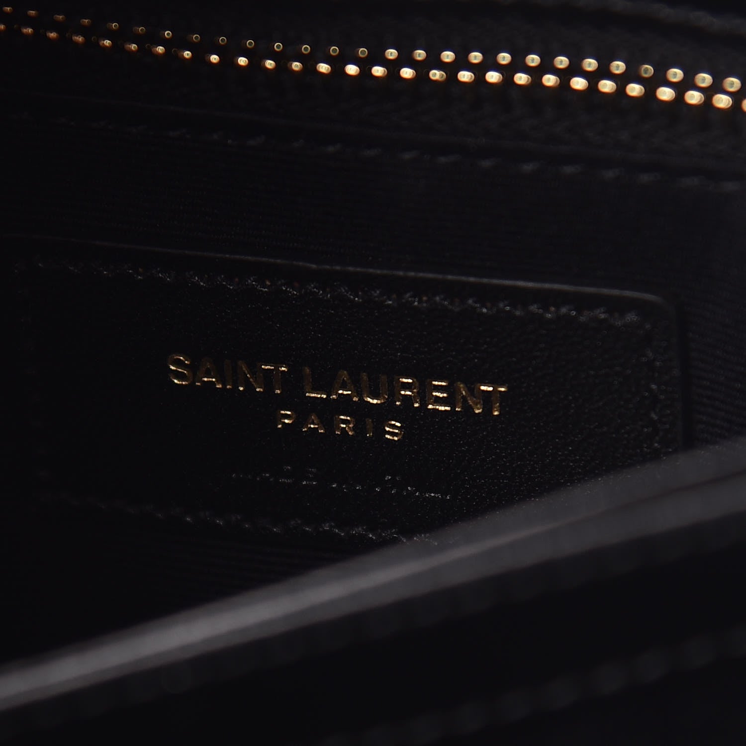 Saint Laurent Calfskin Y Quilted Monogram Toy Loulou Crossbody Bag Black 8 of 11