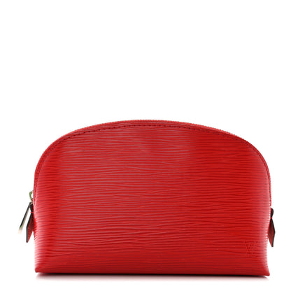 Louis Vuitton Epi Cosmetic Pouch Coquelicot 1 of 12