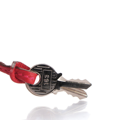 Hermes Taurillon Clemence Birkin 40 Rouge Casaque 16 of 30