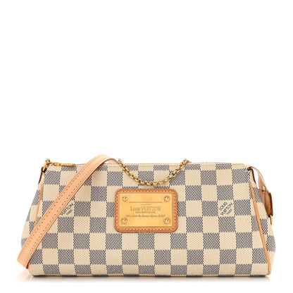 Louis Vuitton Damier Azur Eva Clutch 1 of 9