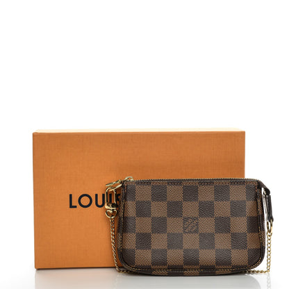 Louis Vuitton Damier Ebene Mini Pochette Accessories 8 of 8