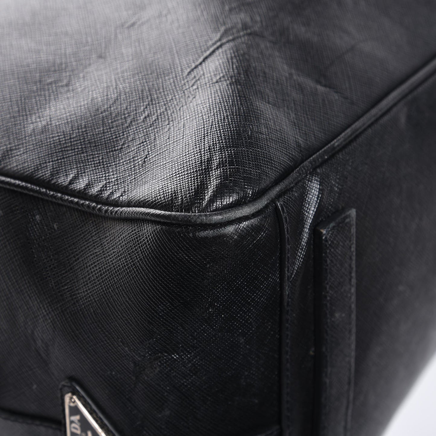Saffiano Travel Bag Nero Black