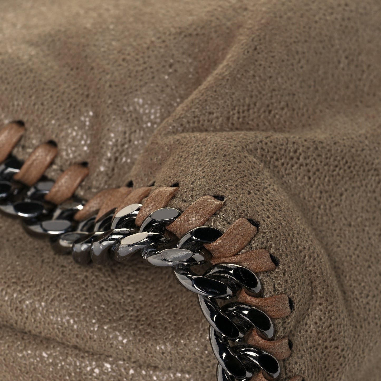 Shaggy Deer Big Falabella Tote Taupe
