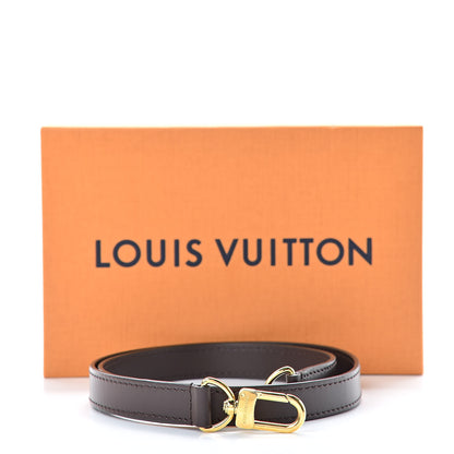 Louis Vuitton Calfskin 20mm Short Shoulder Strap Brown 4 of 4