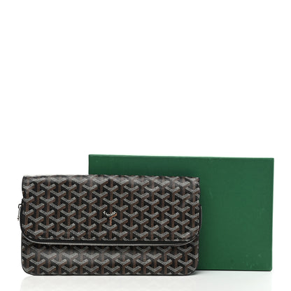 Goyard Goyardine Sainte Marie Soft Clutch Black 8 of 8