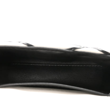 Louis Vuitton Lambskin Malletage Pico GO-14 White Black 4 of 8