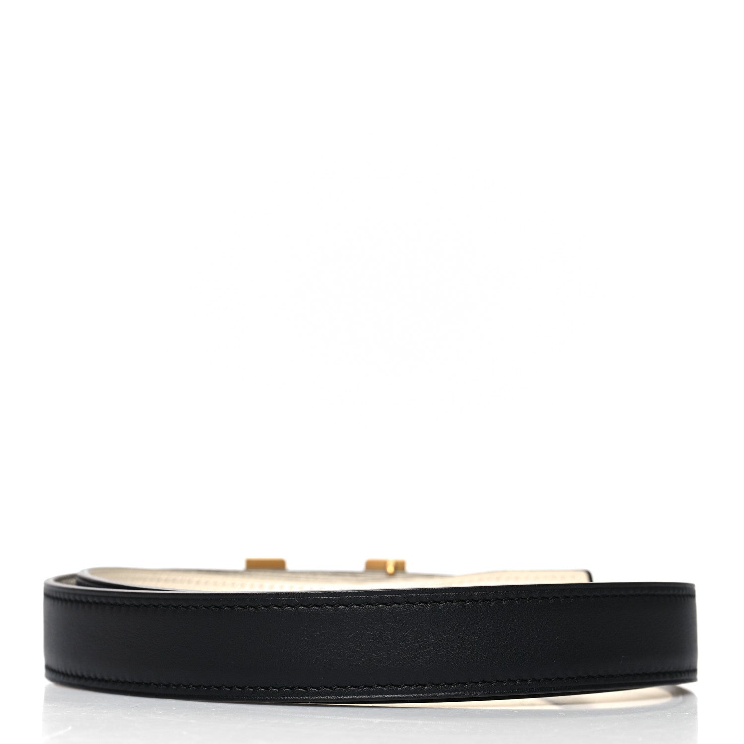 Hermes Swift Epsom 24mm Mini Constance H Belt 90 Black Nata 2 of 5