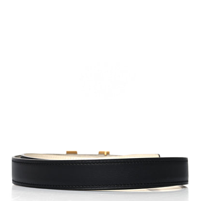 Hermes Swift Epsom 24mm Mini Constance H Belt 90 Black Nata 2 of 5