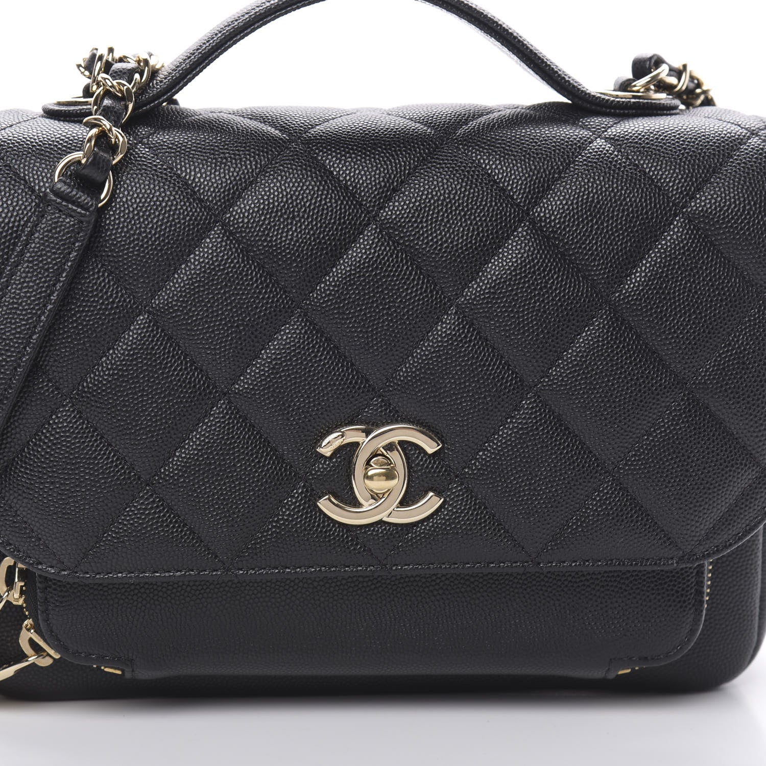 Chanel Caviar Quilted Medium Business Affinity Flap Black 8 of 11