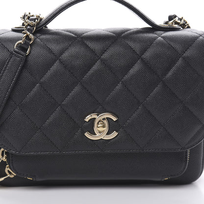 Chanel Caviar Quilted Medium Business Affinity Flap Black 8 of 11
