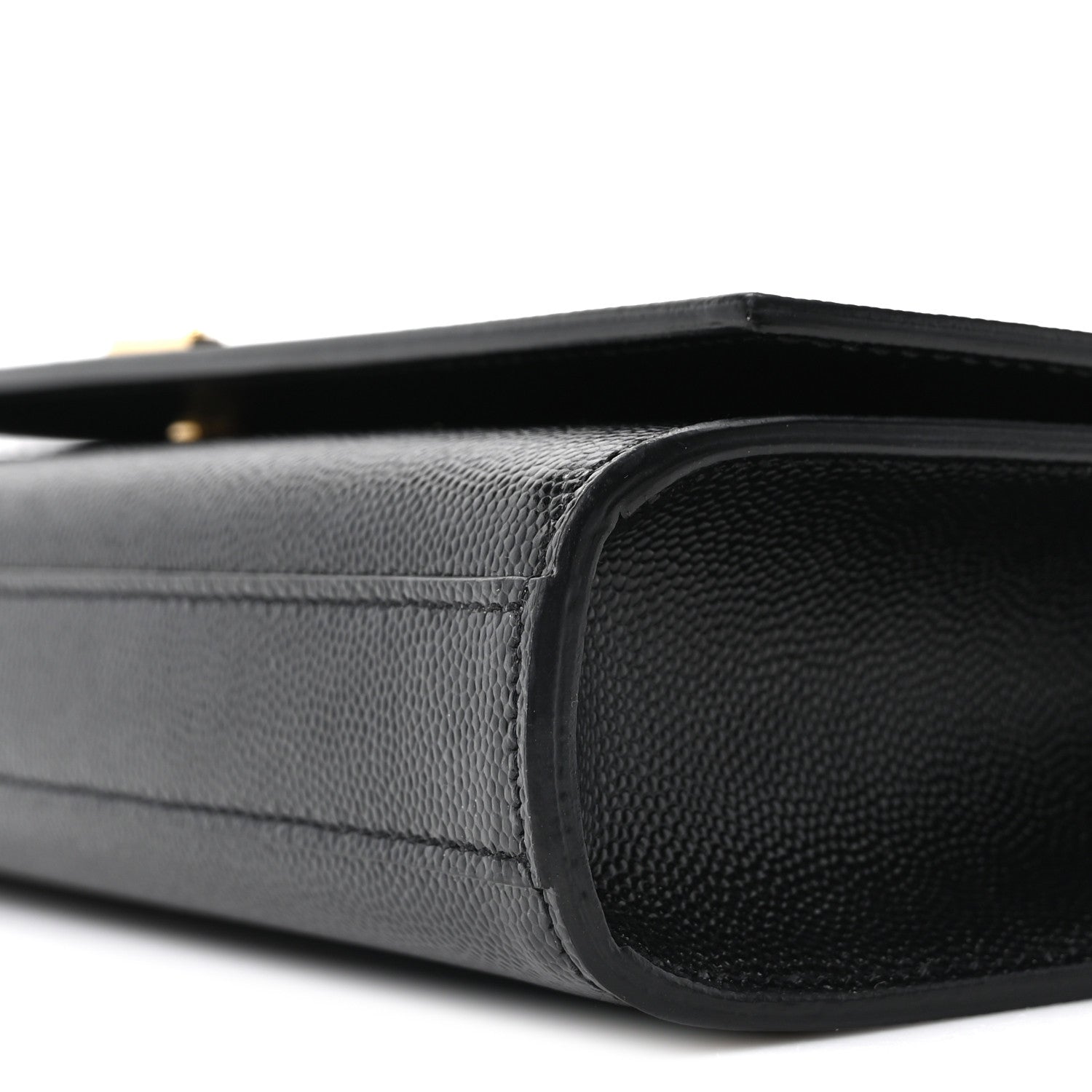 Saint Laurent Grain De Poudre Monogram Cassandre Clutch Black 9 of 9
