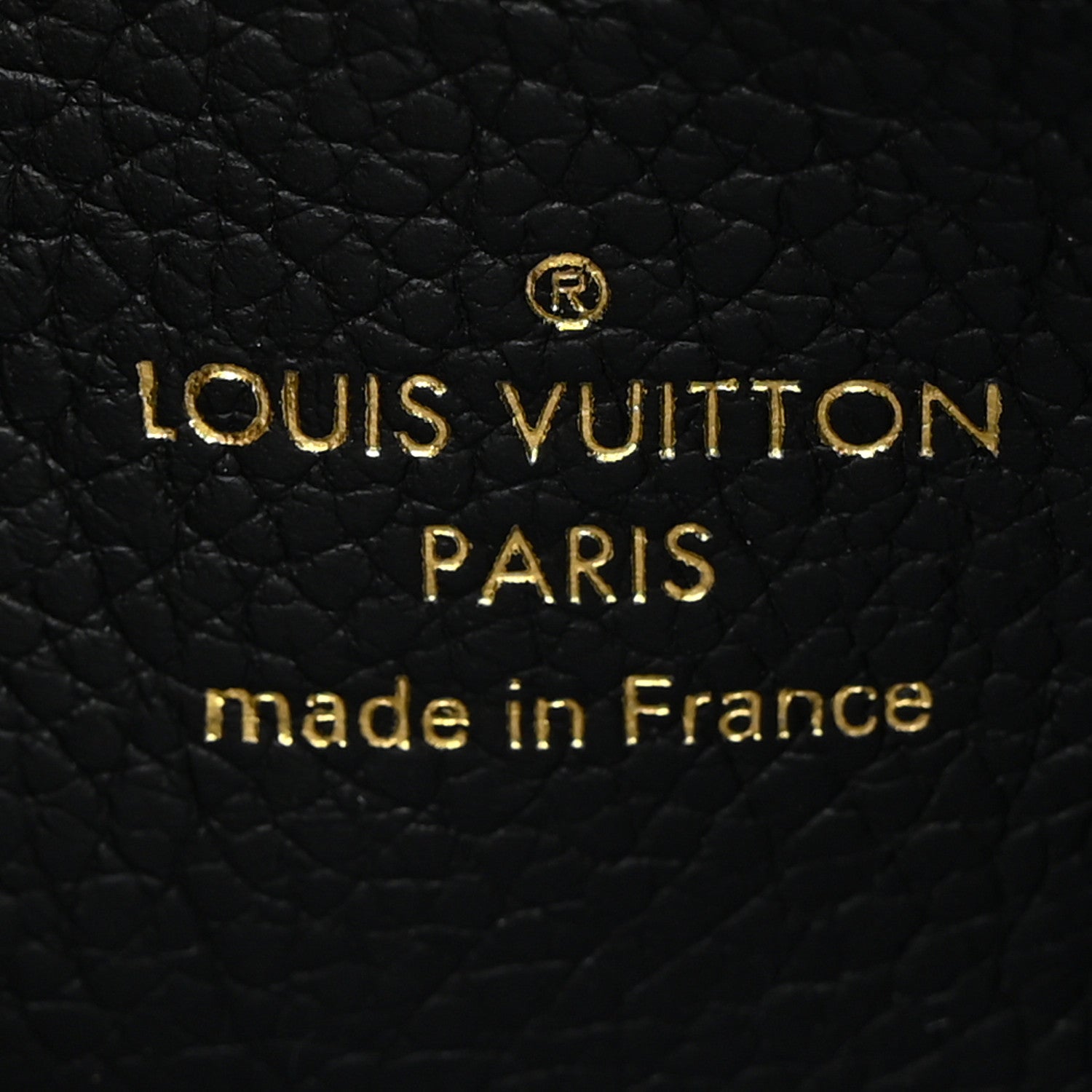 Louis Vuitton Empreinte Monogram Giant Zippy Coin Purse Black Beige 6 of 8