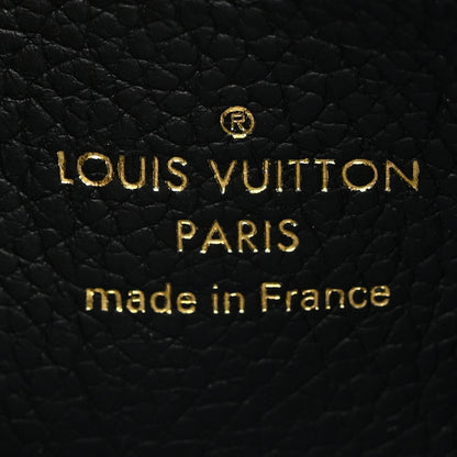 Louis Vuitton Empreinte Monogram Giant Zippy Coin Purse Black Beige 6 of 8