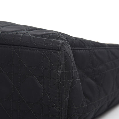 Christian Dior Nylon Cannage Large Lady Dior Black 10 of 12