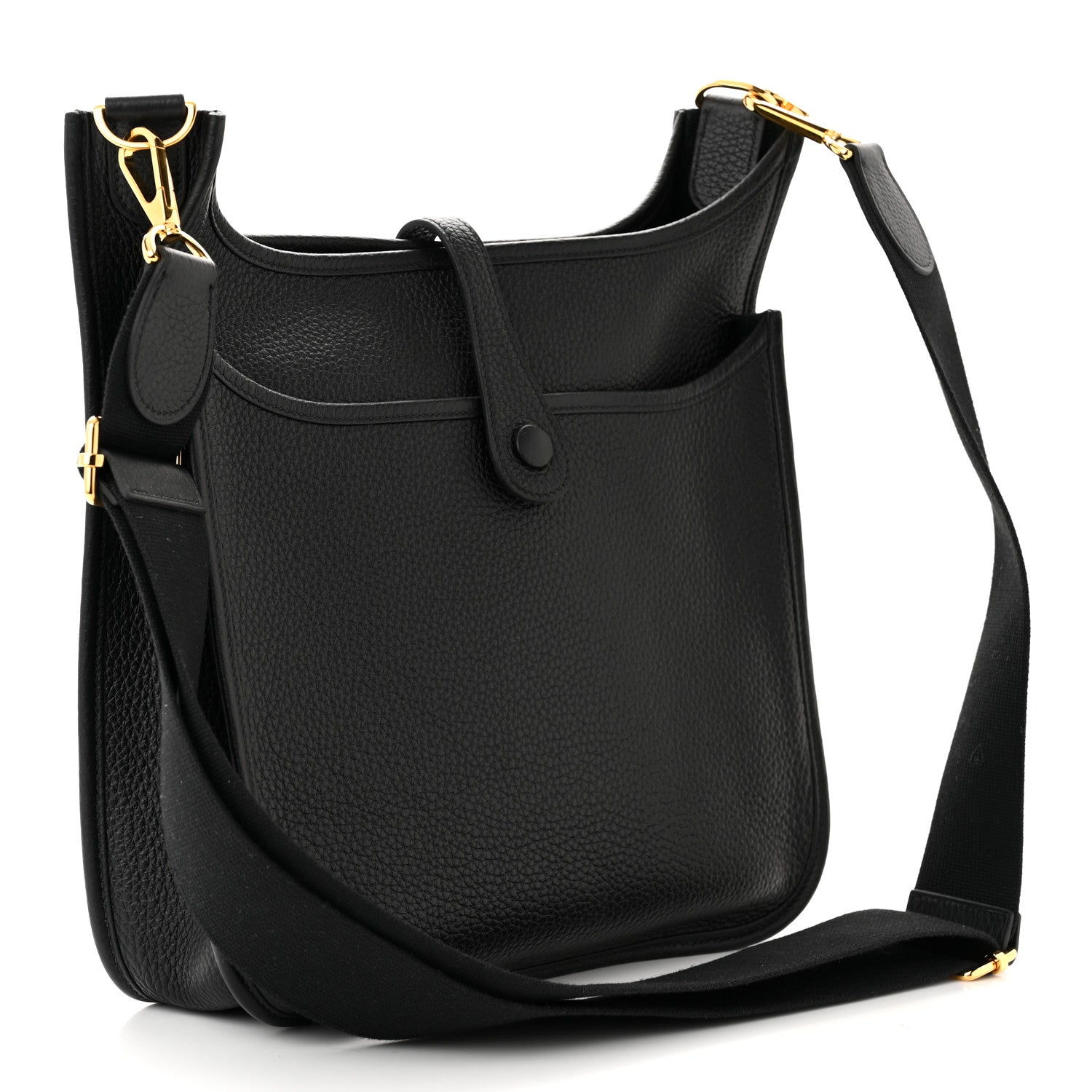 Hermes Taurillon Clemence Evelyne III PM Black 3 of 11
