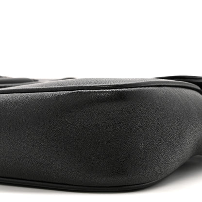 Gucci Goatskin Small GG Monochrome Aphrodite Shoulder Bag Black 10 of 12