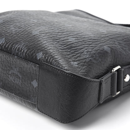 MCM Visetos Crossbody Messenger Black 6 of 8