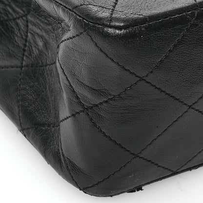 Chanel Lambskin Quilted Medium Double Flap Black 9 of 12