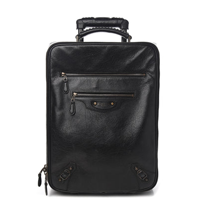 Balenciaga Agneau Classic Hardware Voyage Carry On Trolley Black 1 of 10