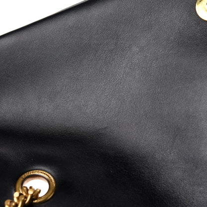 Saint Laurent Calfskin Y Quilted Monogram Medium Loulou Chain Satchel Black 11 of 15