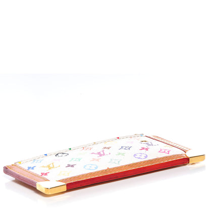 Louis Vuitton Monogram Multicolor Key Pouch White 4 of 8