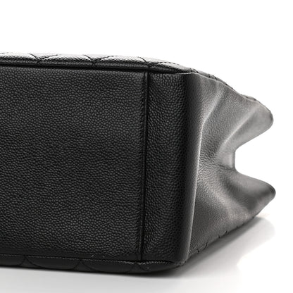 Chanel Caviar Quilted Grand Shopping Tote GST Black 9 of 9