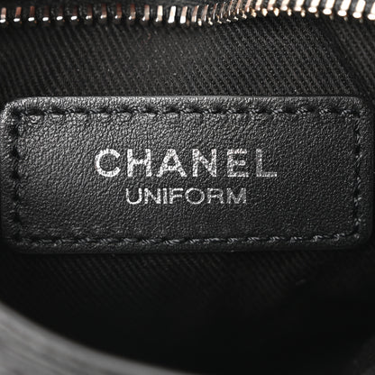 Chanel Calfskin Quilted Crossbody Bag Black 6 of 10