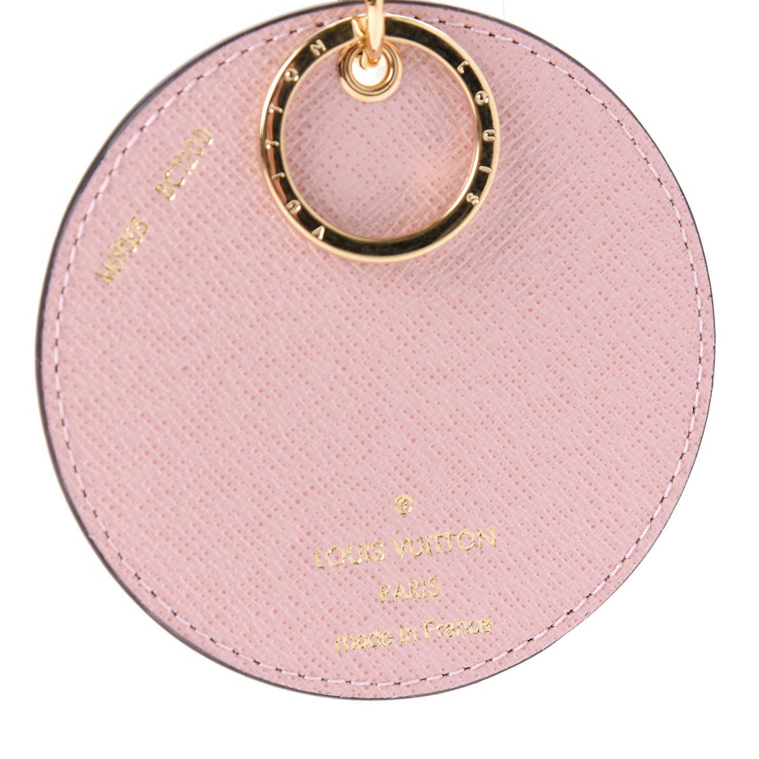 Louis Vuitton Monogram 2020 Christmas Animation Big Wheel Bag Charm Key Ring Rose Ballerine 5 of 6