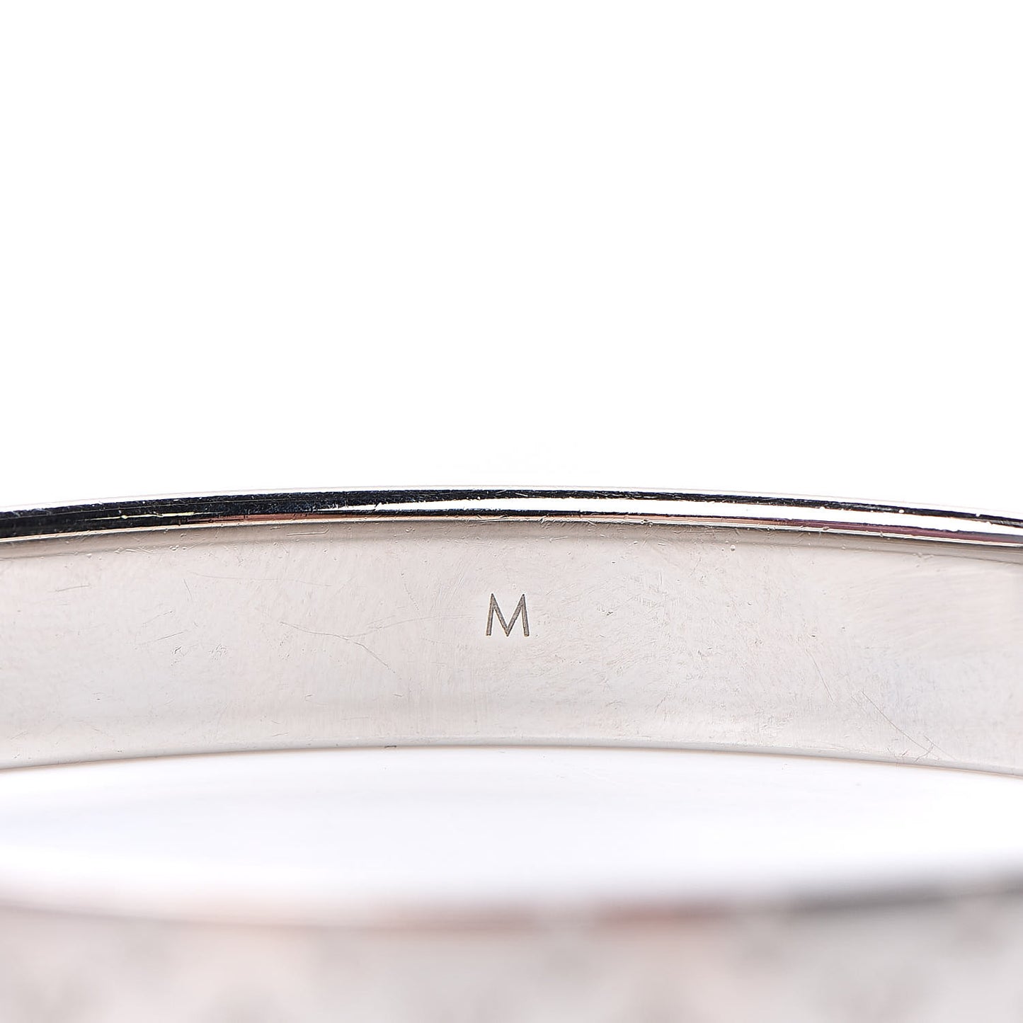 Palladium Monogram Nanogram Cuff M