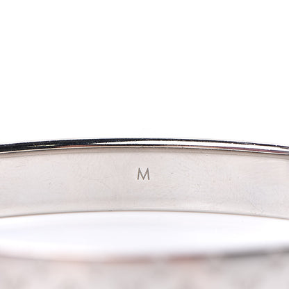 Louis Vuitton Palladium Monogram Nanogram Cuff M 7 of 7