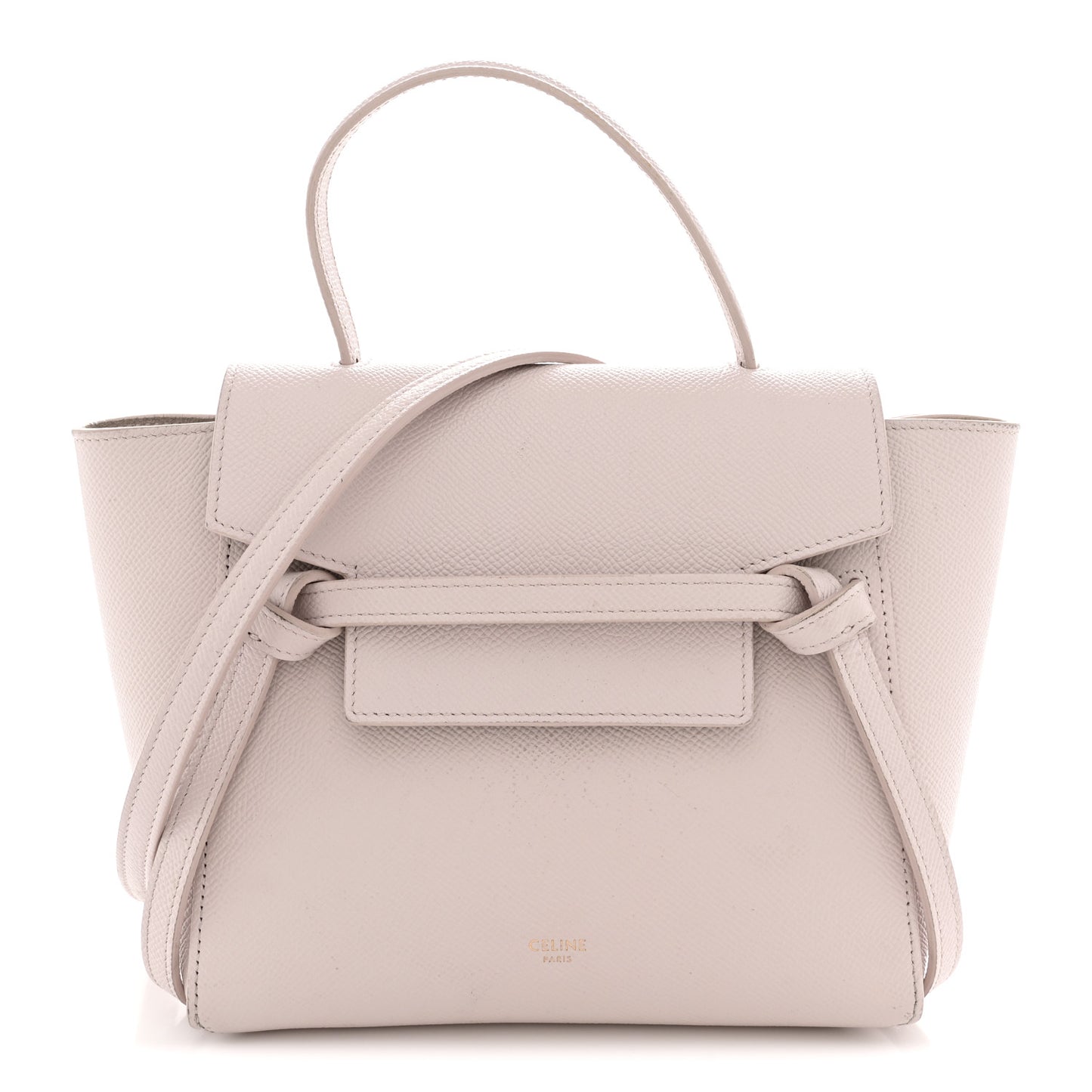 Grained Calfskin Nano Belt Bag Peony