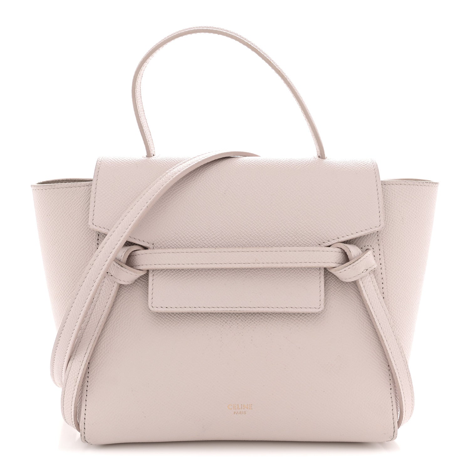 Celine Grained Calfskin Nano Belt Bag Peony 1 of 11