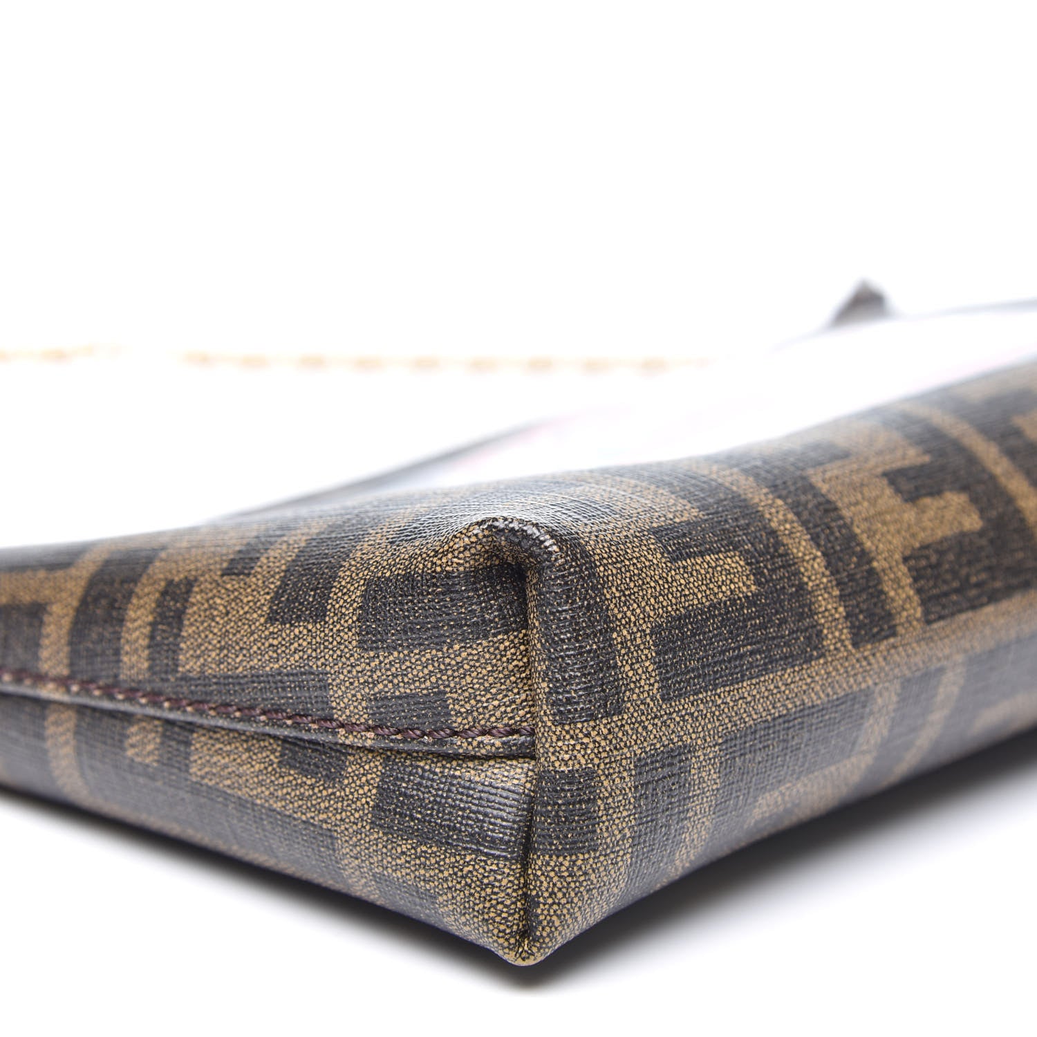 Fendi Zucca Spalmati American Flag Pochette Tobacco 5 of 9