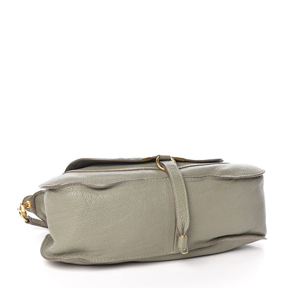 Chloe Calfskin Medium Marcie Satchel Baobab Green 4 of 13