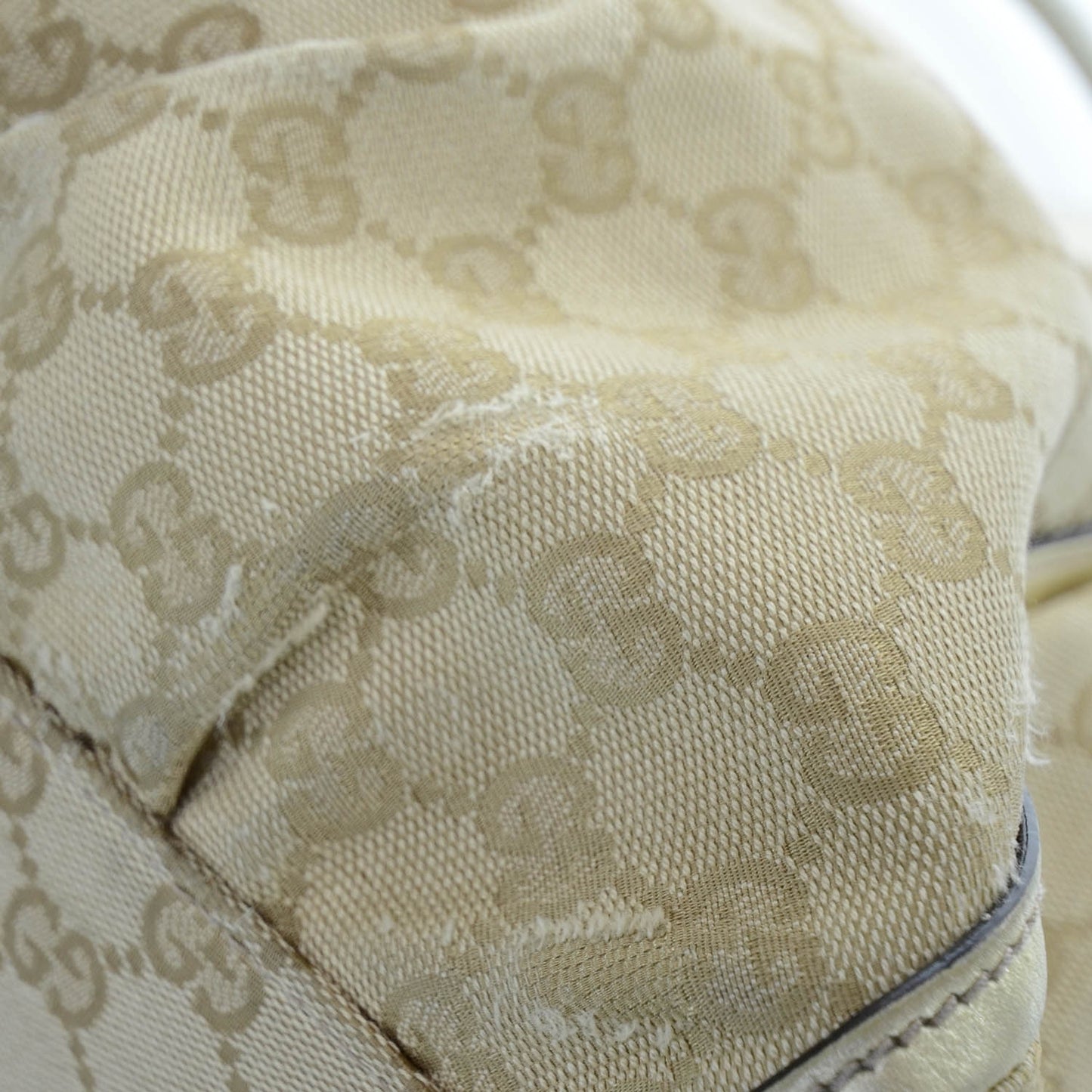 Monogram D Gold Hobo Metallic