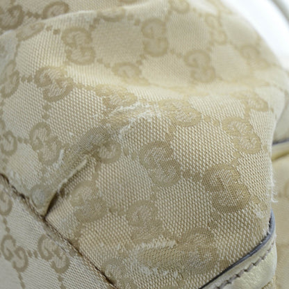 Gucci Monogram D Gold Hobo Metallic 7 of 14