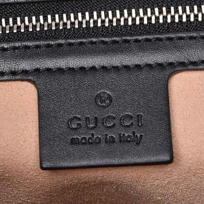 Gucci Calfskin Web Stripe Small Dionysus Hobo Black 7 of 8