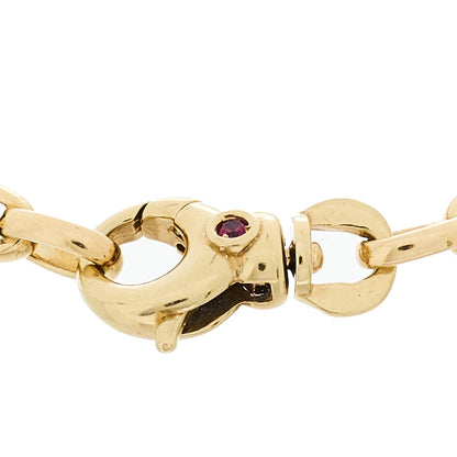 Roberto Coin 18K Yellow Gold Square Link Chain Bracelet 3 of 3